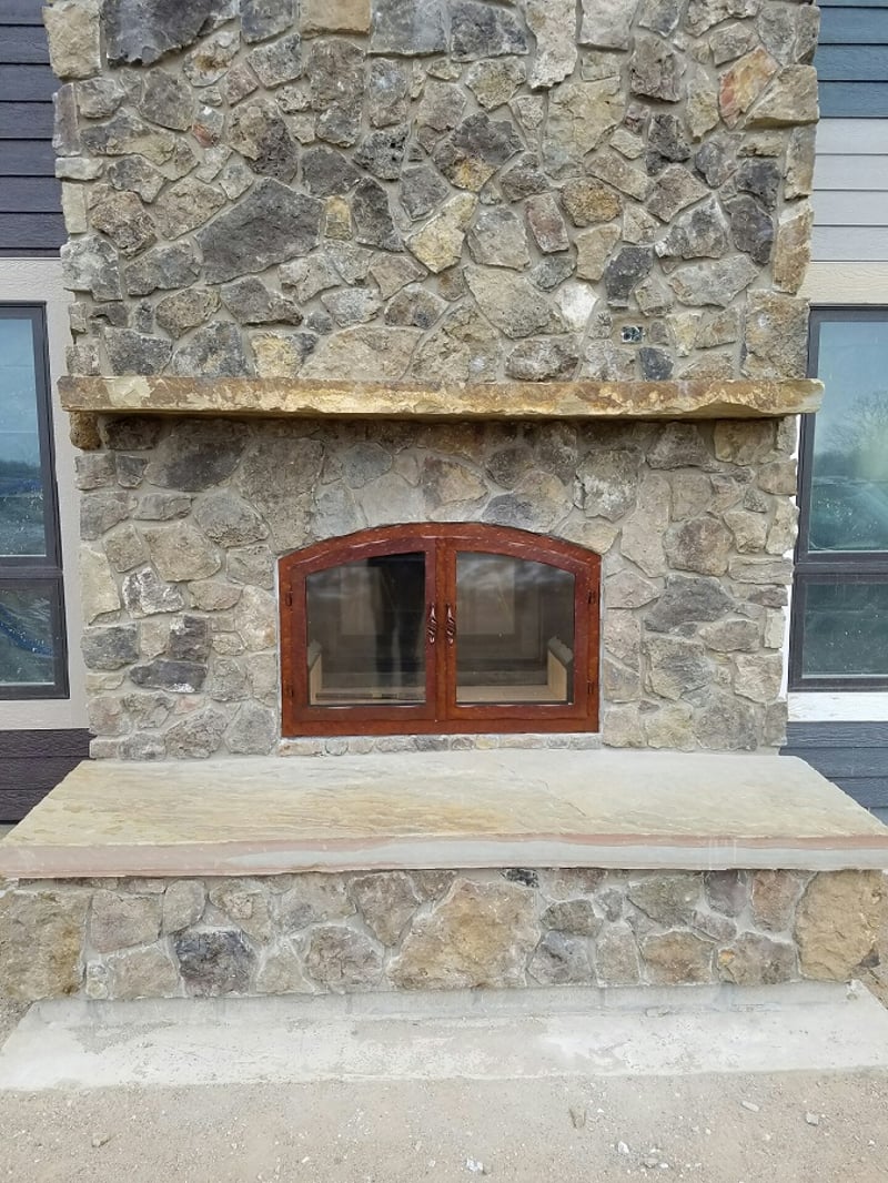 Indoor Outdoor Wood Fireplaces preview 15